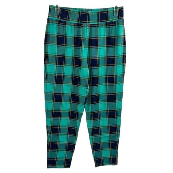 Lands' End Pants MP Lounge Pajama Casual Pull On Plaid NWOT - Picture 1 of 9